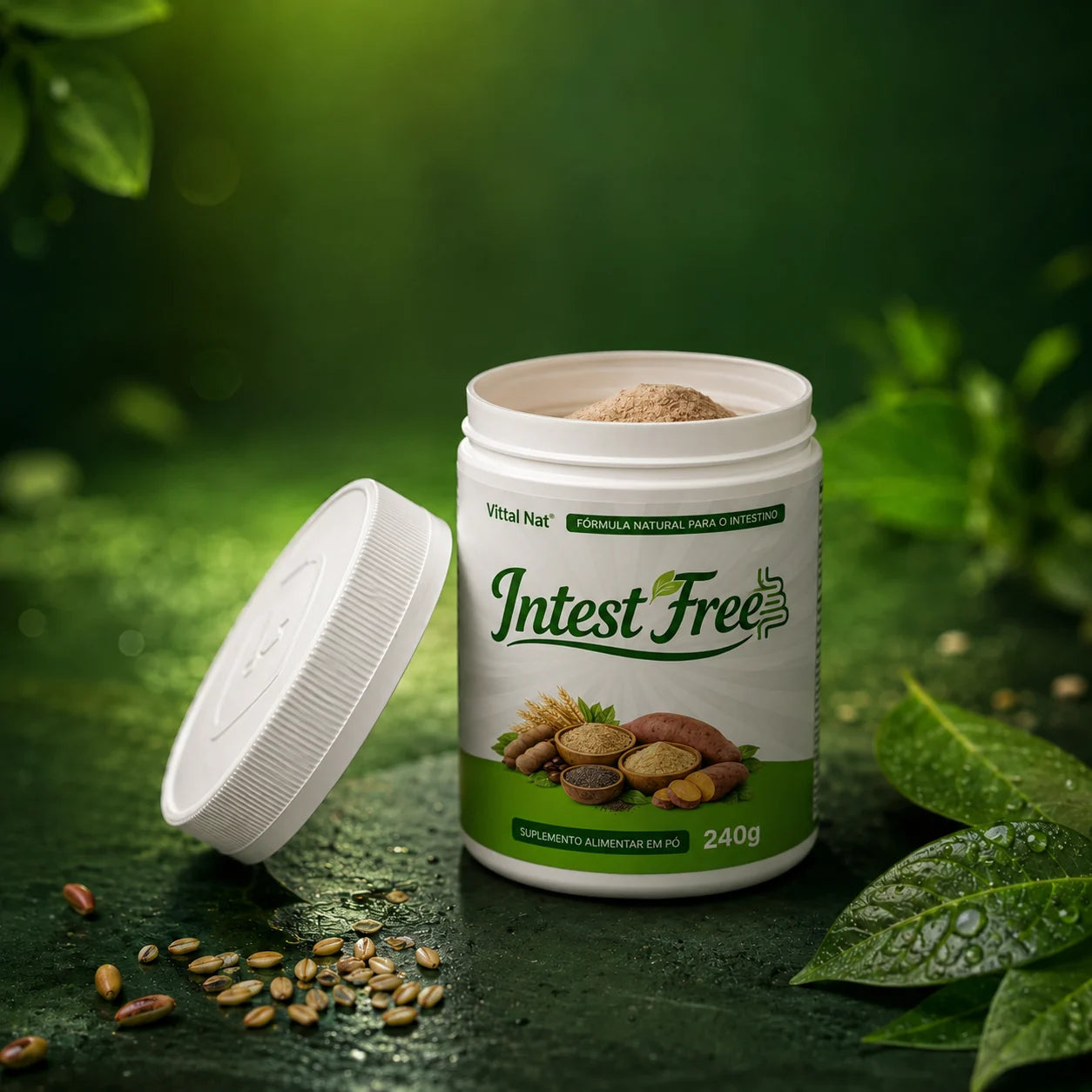 Suplemento para Intestino Preso - Intest Free Vittal Nat