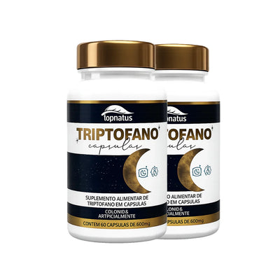 Suplemento Natural para Sono Profundo - Triptofano 2 Unidades