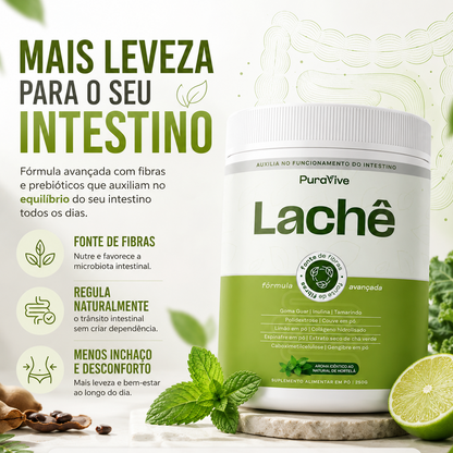 Suplemento Natural Regulador de Intestino - Lachê Pura Vive