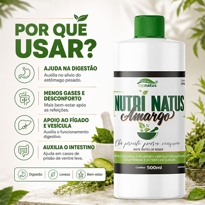 Tônico Amargo Digestivo Natural - Nutri Natus