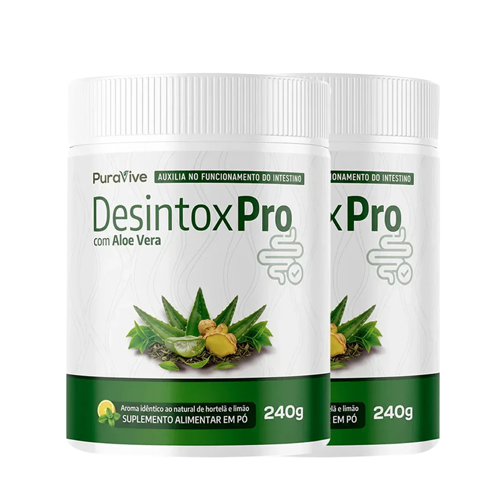 Solução Natural para Prisão de Ventre - Desintox PRO Pura Vive