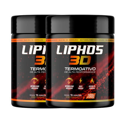 Suplemento Emagrecedor e Acelerador de Metabolismo - Liphos 3D