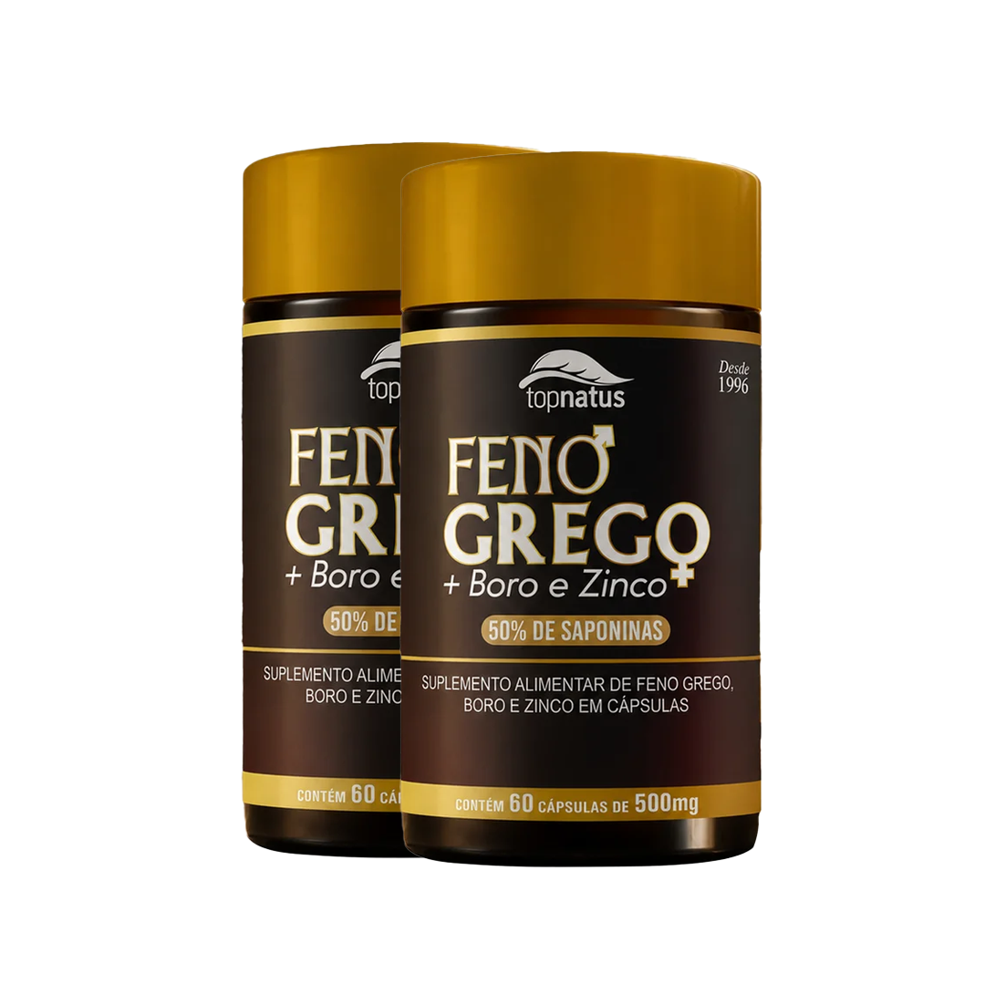Suplemento de Feno Grego com Boro e Zinco para Disposição