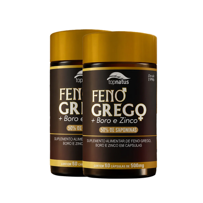 Suplemento de Feno Grego com Boro e Zinco para Disposição