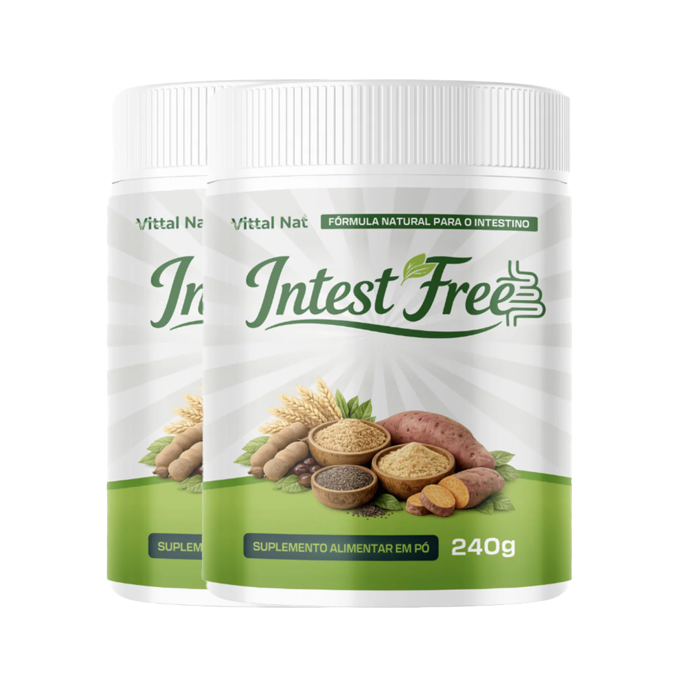 Suplemento para Intestino Preso - Intest Free Vittal Nat