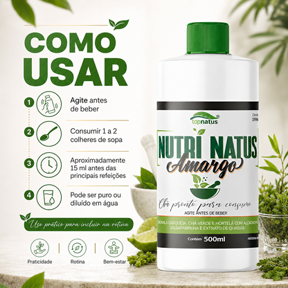 Tônico Amargo Digestivo Natural - Nutri Natus