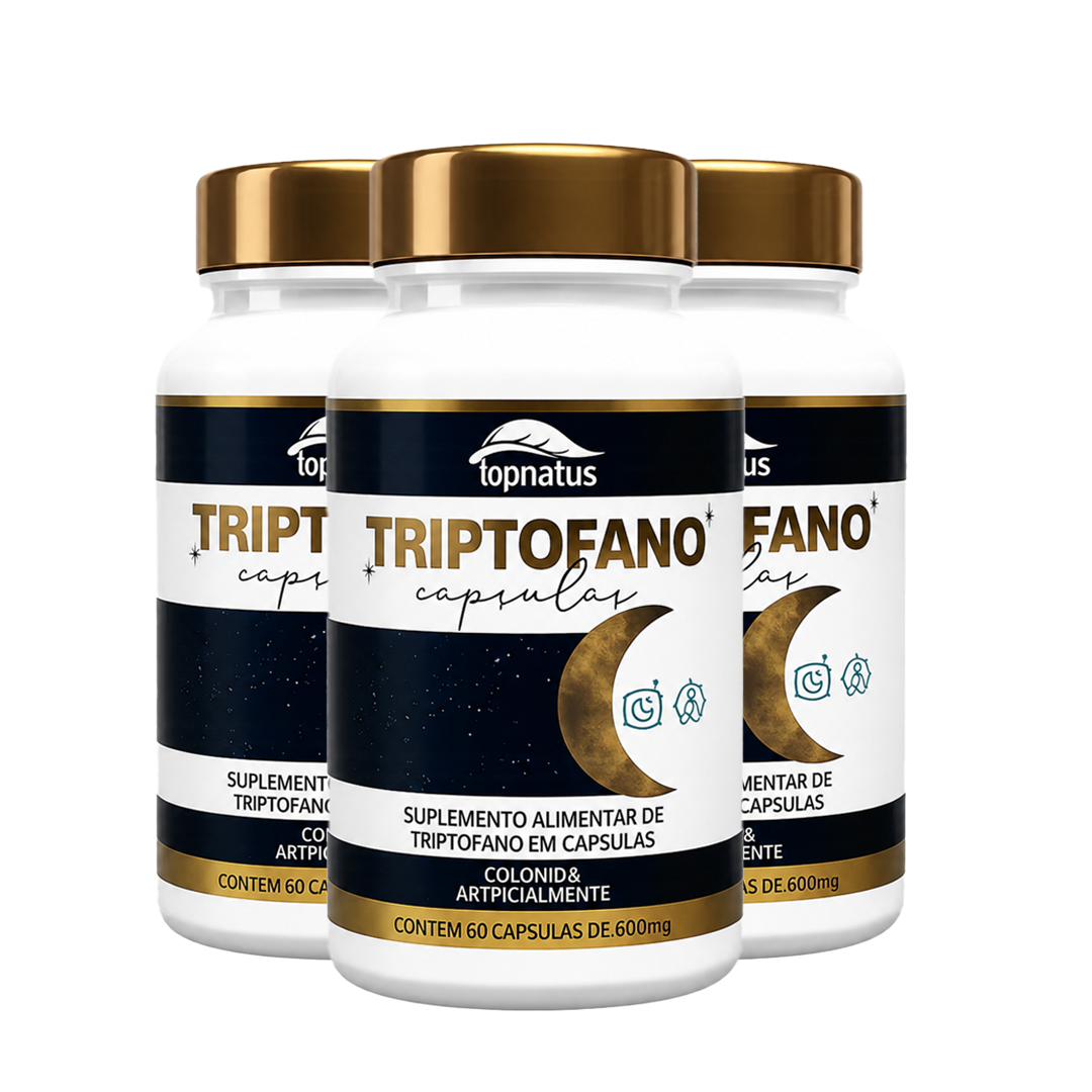 Suplemento Natural para Sono Profundo - Triptofano