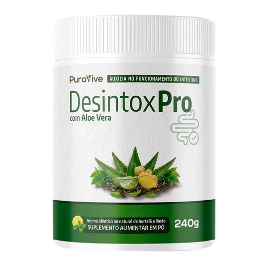 Solução Natural para Prisão de Ventre - Desintox PRO Pura Vive