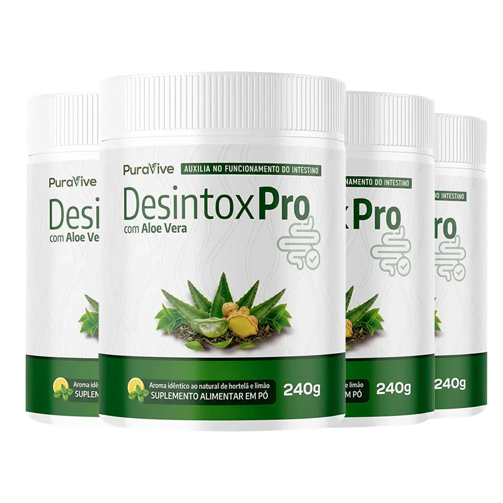 Solução Natural para Prisão de Ventre - Desintox PRO Pura Vive
