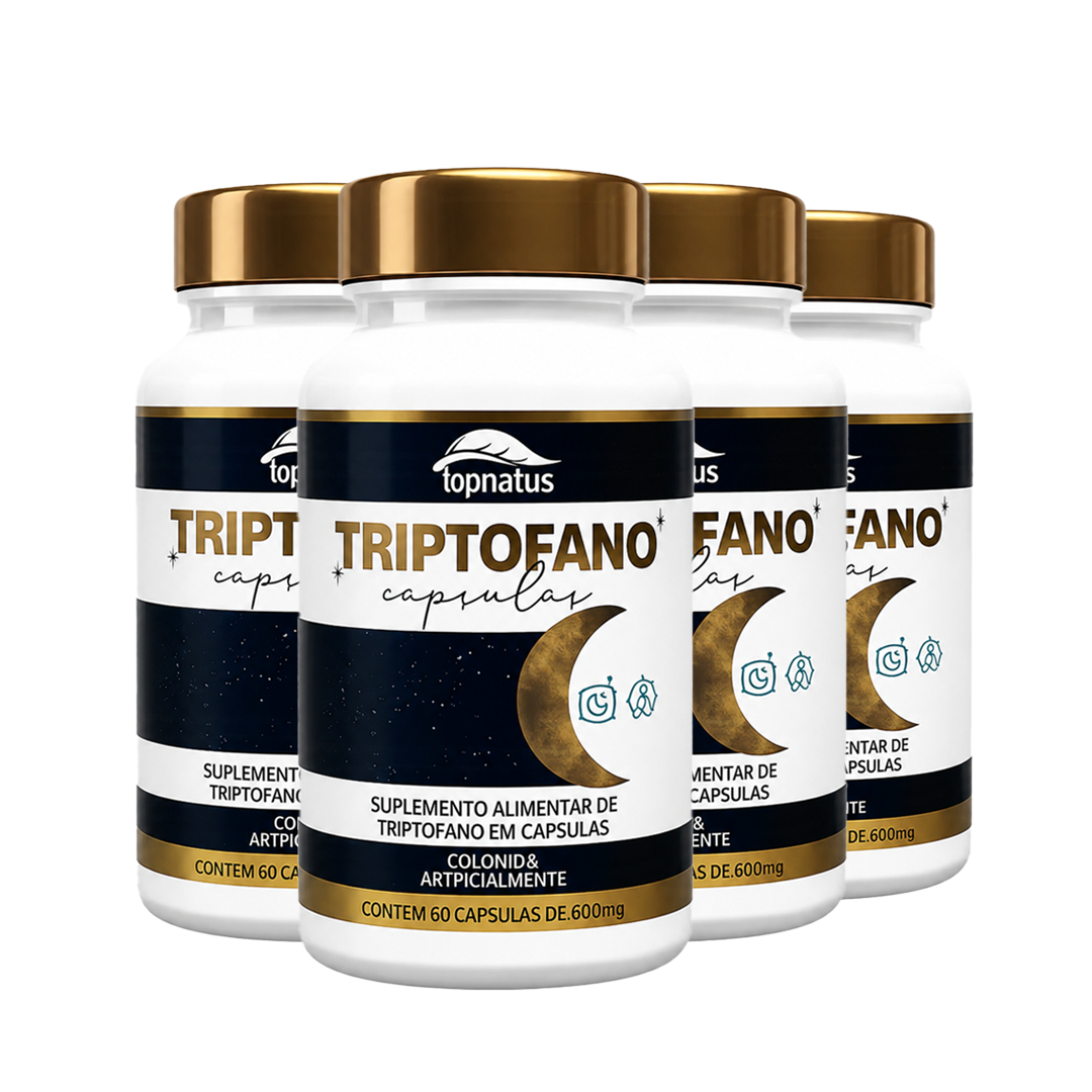 Suplemento Natural para Sono Profundo - Triptofano