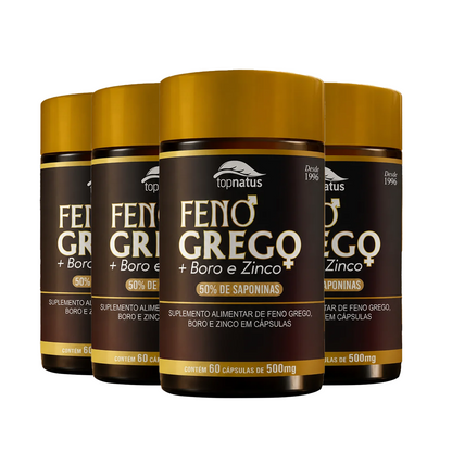 Suplemento de Feno Grego com Boro e Zinco para Disposição