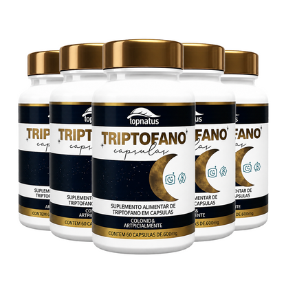 Suplemento Natural para Sono Profundo - Triptofano
