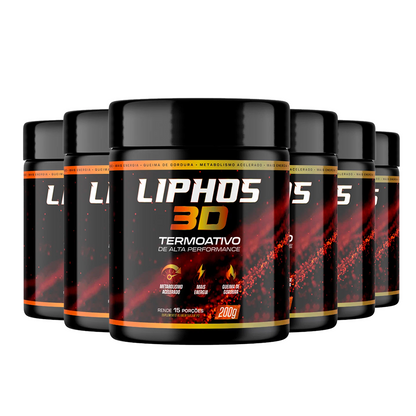 Suplemento Emagrecedor e Acelerador de Metabolismo - Liphos 3D