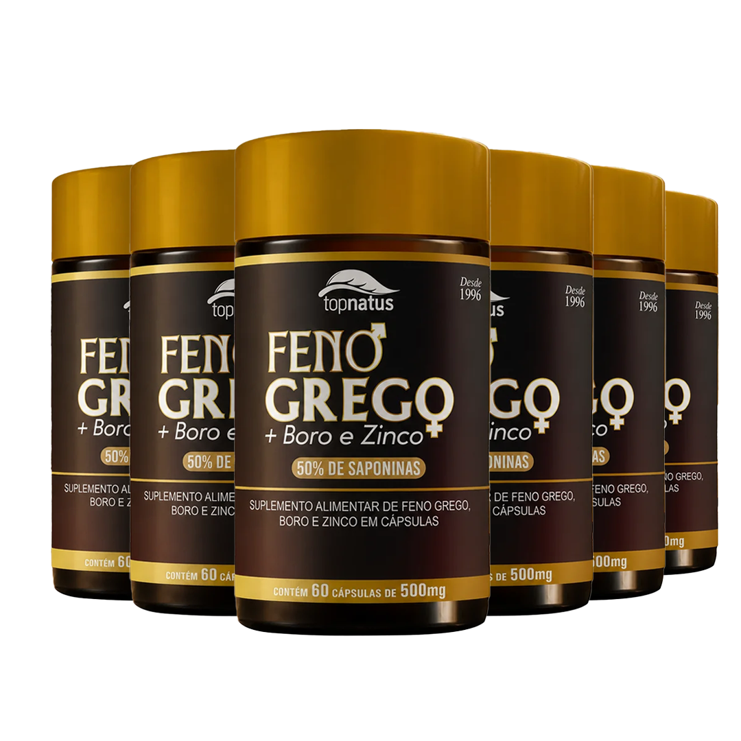 Suplemento de Feno Grego com Boro e Zinco para Disposição