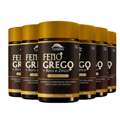 Suplemento de Feno Grego com Boro e Zinco para Disposição