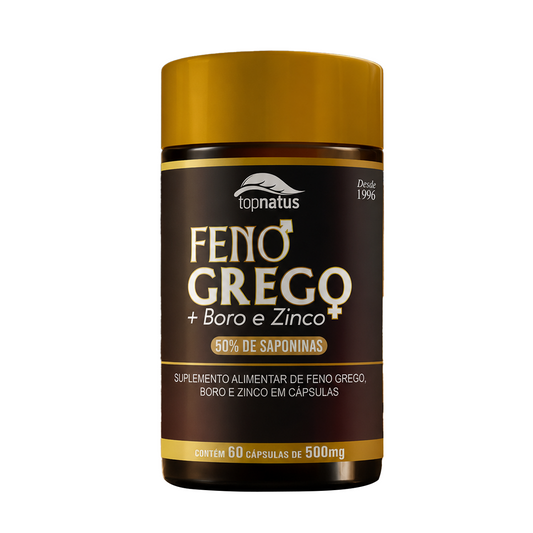 Suplemento de Feno Grego com Boro e Zinco para Disposição